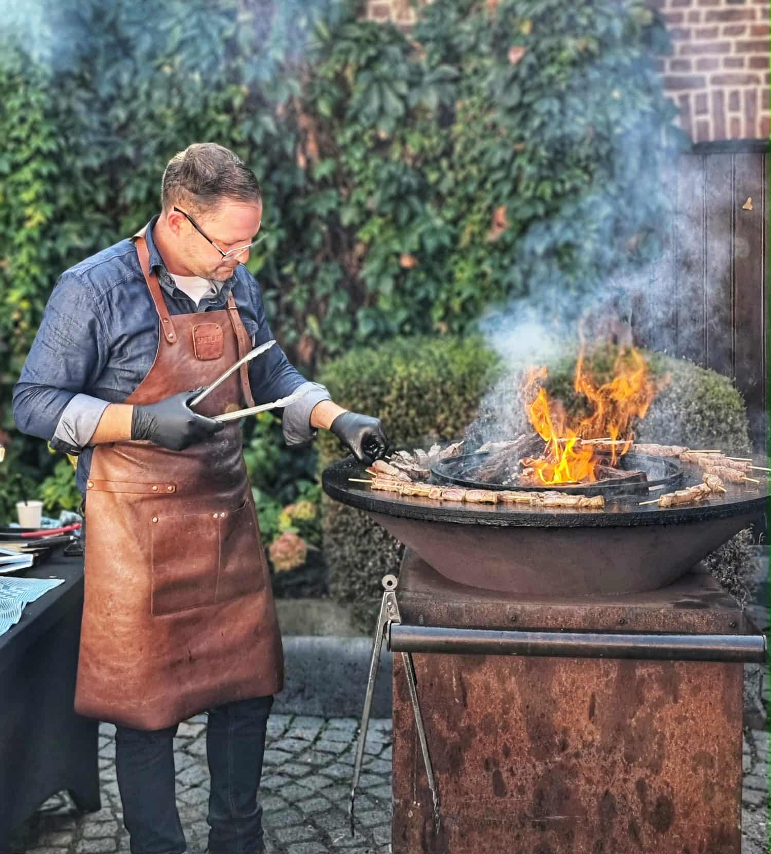 Live cooking
